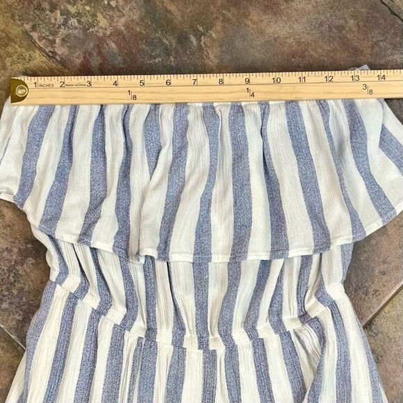 Favlux Fashion Striped Dress Jumpsuit Medium - Picture 4 of 11